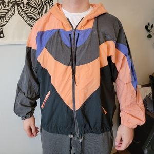 Vintage Adidas Windbreaker Unisex M